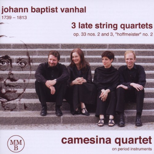 J.B. Vanhal/3 Late String Quartets@Camesina Quartet